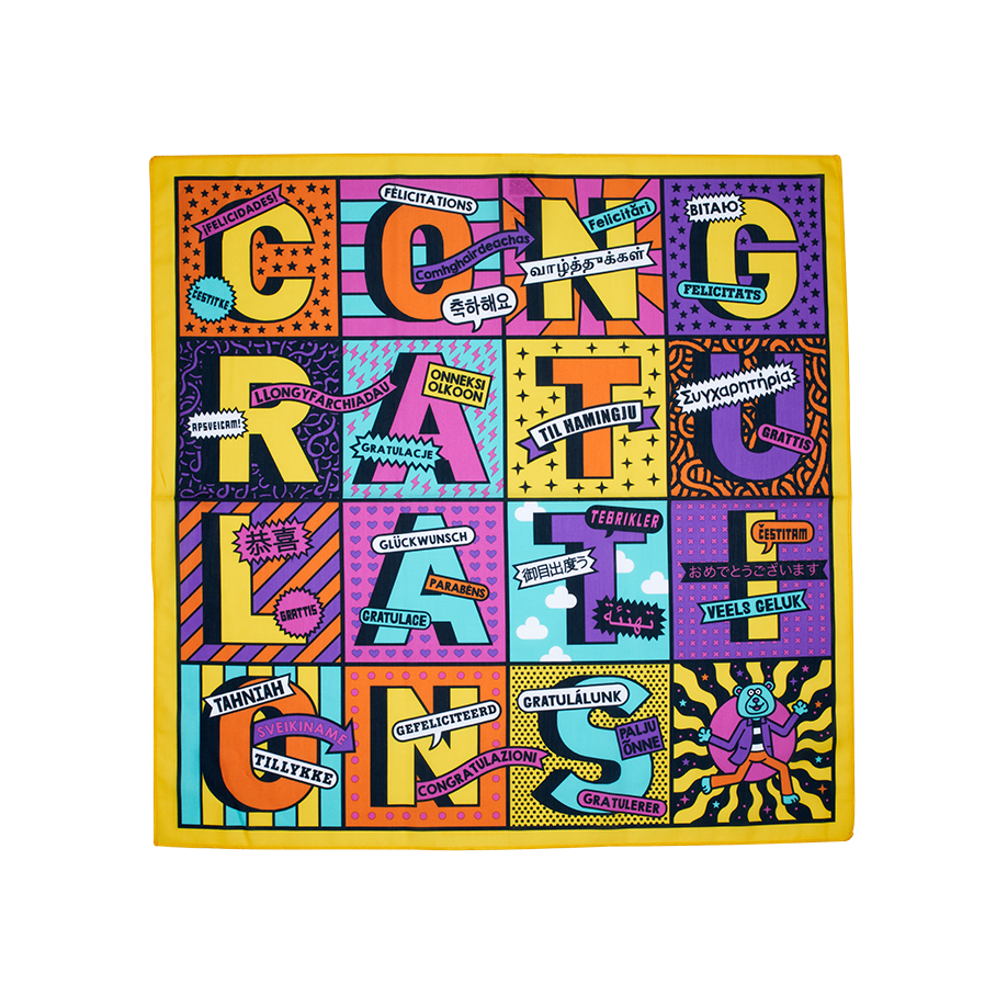 Congratulations Knot Wrap